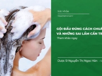 Hướng dẫn Gội Đầu đúng cách Chuẩn Spa và những Sai lầm cần tránh
