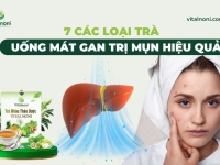  7 Các Loại Trà Uống Mát Gan Trị Mụn Hiệu Quả