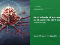 Ăn gì để diệt tế bào ung thư? Chế độ ăn uống tiêu diệt tế bào ung thư