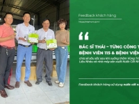 Bác sĩ Thái chia sẻ khi xuống thăm Vùng Trồng Nguyên Liệu Nhàu và nhà máy sản xuất Nước Cốt Nhàu Vital