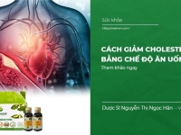 Cách giảm cholesterol bằng chế độ ăn uống