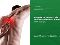 Đau lưng dưới bả vai bên Trái – Phải là dấu hiệu của bệnh gì?