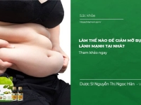 Làm thế nào để Giảm Mỡ Bụng Dưới Lành Mạnh tại nhà?