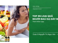 Top #5 loại quả người đau Dạ Dày nên ăn