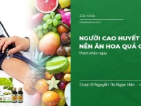 Người cao huyết áp nên ăn hoa quả gì để kiểm soát tốt bệnh?