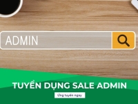 Tuyển dụng Sale admin