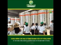 Các đại lý Kinh Doanh của cty Vital Noni về thăm vùng trồng nguyên liệu Nhàu và nhà máy sản xuất nước cốt Nhàu