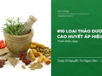 10 loại Thảo dược trị Cao Huyết Áp Hiệu Quả