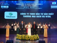 Vital Noni: Top 50 Thương Hiệu Tín Nhiệm Hàng Đầu Châu Á – Asia Top Brand Awards