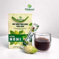BỘT NHÀU THẢO DƯỢC VITALNONI
Hộp 25 gói x 10g/gói