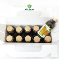 NƯỚC CỐT NHÀU VITAL VITALNONI
Hỗ trợ huyết áp - xương khớp - ngủ ngon
Hộp 10 chai x 100ml/chai