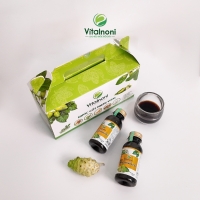 NƯỚC CỐT NHÀU VITAL VITALNONI
Hỗ trợ huyết áp - xương khớp - ngủ ngon
Hộp 10 chai x 100ml/chai