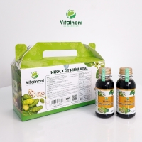 NƯỚC CỐT NHÀU VITAL VITALNONI
Hỗ trợ huyết áp - xương khớp - ngủ ngon
Hộp 10 chai x 100ml/chai