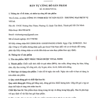 BỘT NHÀU THẢO DƯỢC VITALNONI
Hộp 25 gói x 10g/gói