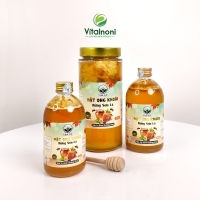 MẬT ONG KHOÁI RỪNG SƠN LA
Chai 500ml