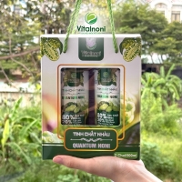 TINH CHẤT NHÀU QUANTUM NONI
Hộp 2 chai x 500ml/chai