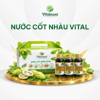 NƯỚC CỐT NHÀU VITAL VITALNONI
Hỗ trợ huyết áp - xương khớp - ngủ ngon
Hộp 10 chai x 100ml/chai