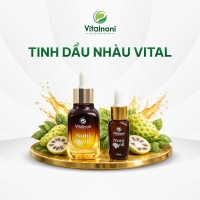 TINH DẦU NHÀU VITALNONI
Chiết xuất CO2 siêu tới hạn – Chai 10ml
