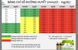 Những điều cần biết về Bảng Chuyển Đổi Đường Huyết mmol/L & mg/dL
