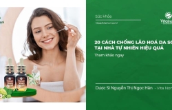 20 cách Chống Lão Hoá Da sớm tại nhà tự nhiên hiệu quả