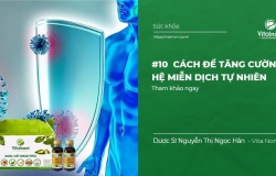 #10 cách để tăng cường hệ miễn dịch tự nhiên, bảo vệ sức khỏe