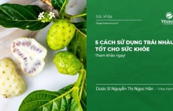 5 Cách sử dụng trái nhàu tốt cho sức khỏe