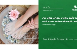 Có nên ngâm chân mỗi tối? Lợi ích của ngâm chân nước nóng