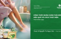 Công thức Ngâm Chân Thải Độc hiệu quả và cách thực hiện