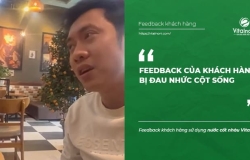 Feedback của khách hàng bị đau nhức cột sống sau khi sử dụng sản phẩm của Vital
