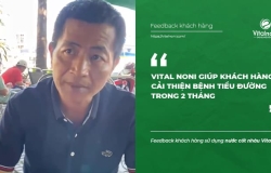 Vital Noni giúp khách hàng cải thiện bệnh tiểu đường trong 2 tháng- Vitalnoni.com