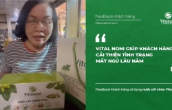Vital Noni giúp khách hàng cải thiện tình trạng mất ngủ lâu năm- Vitalnoni.com