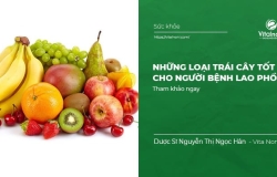 Những loại Trái Cây tốt cho người bệnh Lao Phổi