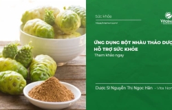Ứng dụng Bột Nhàu Thảo dược Hỗ trợ Sức Khỏe