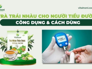 Trà Trái Nhàu Cho Người Tiểu Đường: Công Dụng & Cách Dùng