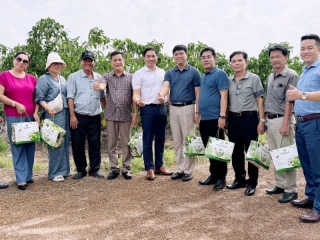 Hội Nông dân tỉnh Kiên Giang tham quan, trao đổi kinh nghiệm tại Tỉnh Bà Rịa - Vũng Tàu.