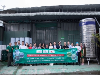 Chiều ngày 11/11: Vitalnoni đưa đại lý tham quan phòng Lab, kho Enzyme Nhàu hơn 1.000 tấn và nhà máy chuẩn GMP