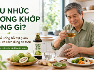 Đau nhức xương khớp uống gì?