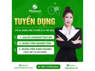 Tuyển Dụng: Nhân Viên Marketing, Sale Admin, Nhân Viên Kinh Doanh làm việc tại Bình Dương