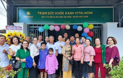 Khai trương Trạm Sức Khỏe Xanh Vitalnoni – Chi nhánh Phan Thiết (Lâm Đồng)