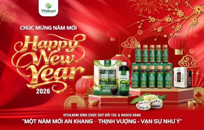 CHÚC MỪNG NĂM MỚI 2026 – VITALNONI TRI ÂN VÀ ĐỒNG HÀNH CÙNG SỨC KHỎE GIA ĐÌNH VIỆT