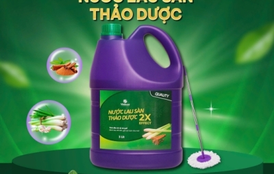 Nước lau sàn thảo dược can 3 lít – Giải pháp làm sạch an toàn cho cả gia đình