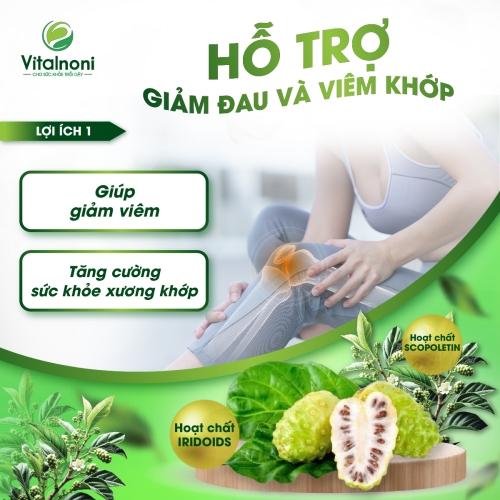 HỖ TRỢ GIẢM ĐAU VÀ VIÊM KHỚP