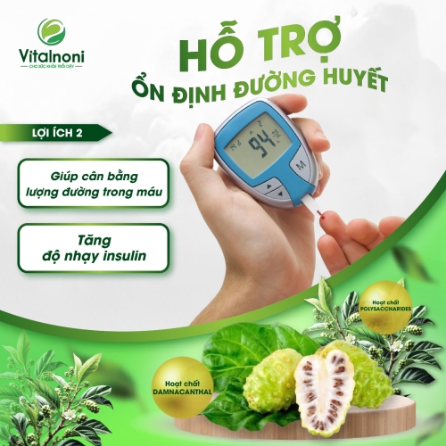 HỖ TRỢ ỔN ĐỊNH ĐƯỜNG HUYẾT
