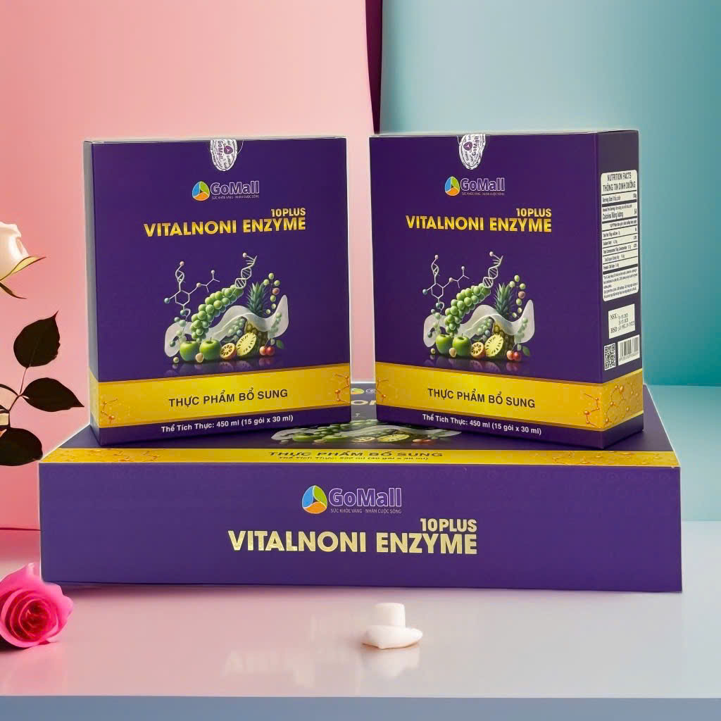 Vitalnoni Enzyme 10Plus mang đến công dụng toàn diện đối với sức khỏe