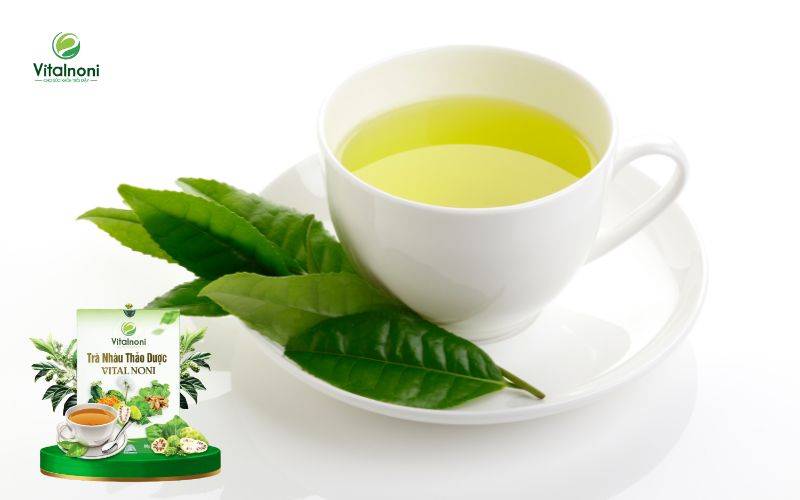 Trà xanh đào thải độc tố và detox hiệu quả