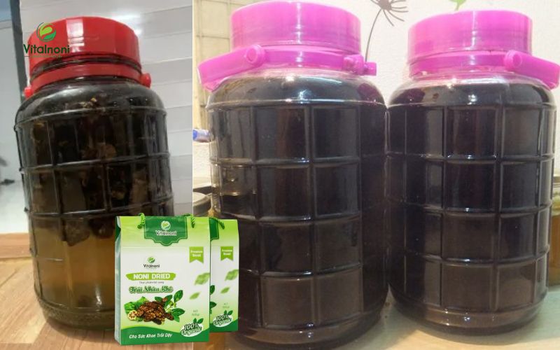 Các bước thực hiện ngâm rượu trái nhàu khô