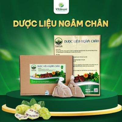 DƯỢC LIỆU NGÂM CHÂN Vital
Hộp 15 gói x 15gr/gói 