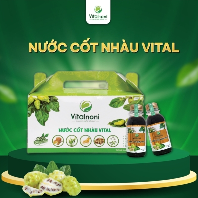 NƯỚC CỐT NHÀU VITAL - Bổ sung các Thảo Dược Quý