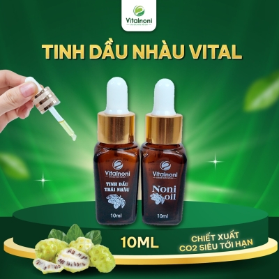 TINH DẦU NHÀU VITAL
CHIẾT XUẤT CO2 SIÊU TỚI HẠN
Chai 10ml