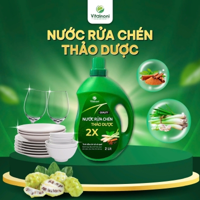 NƯỚC RỬA CHÉN THẢO DƯỢC
Can 2 lít